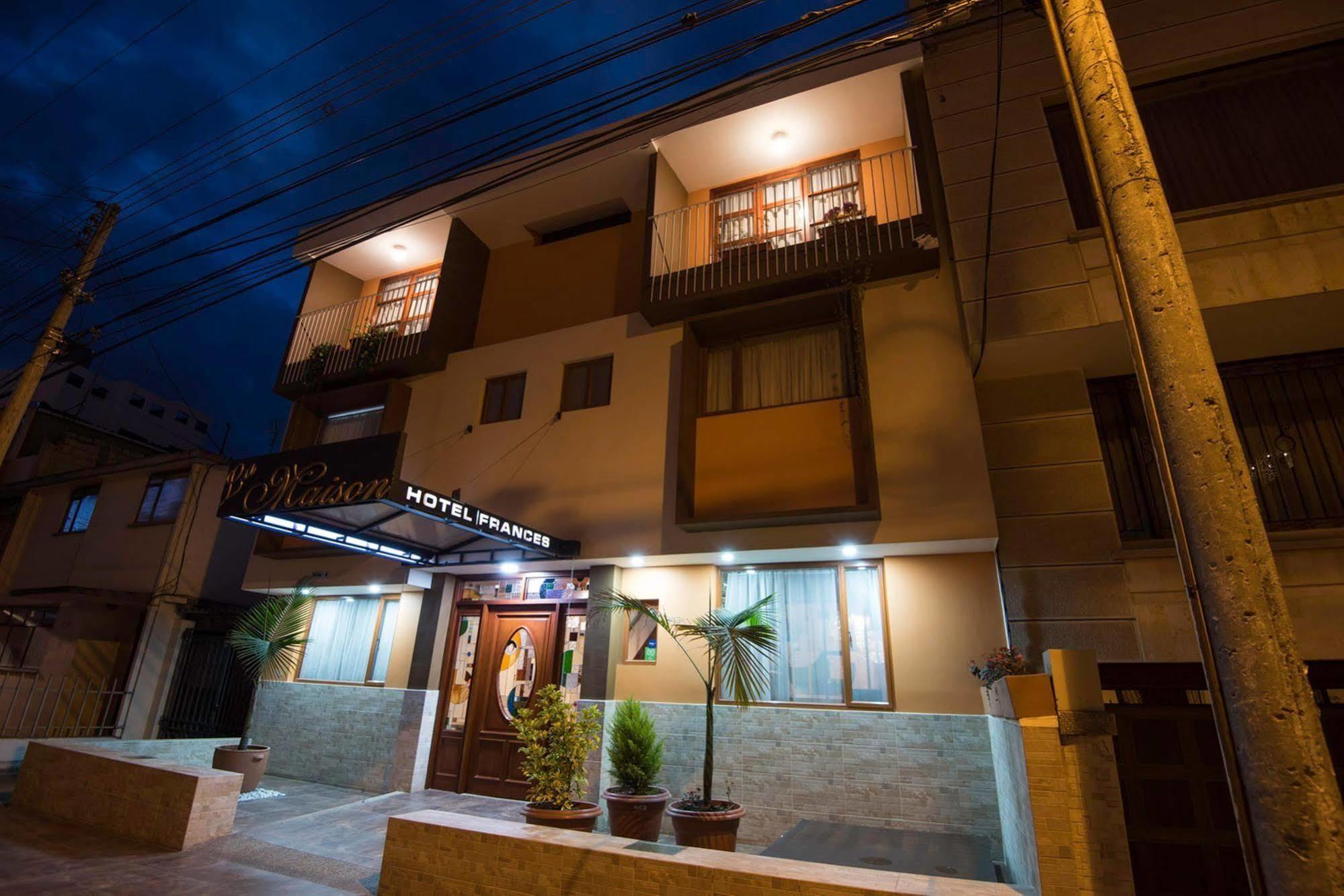 Hotel Frances La Maison Pasto Kültér fotó